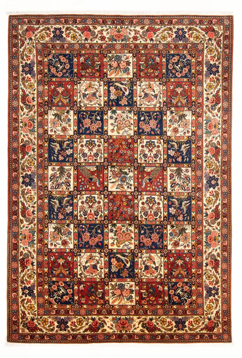 Bachtiar Teppich 203x310cm - Perserteppich - mehrfarbig