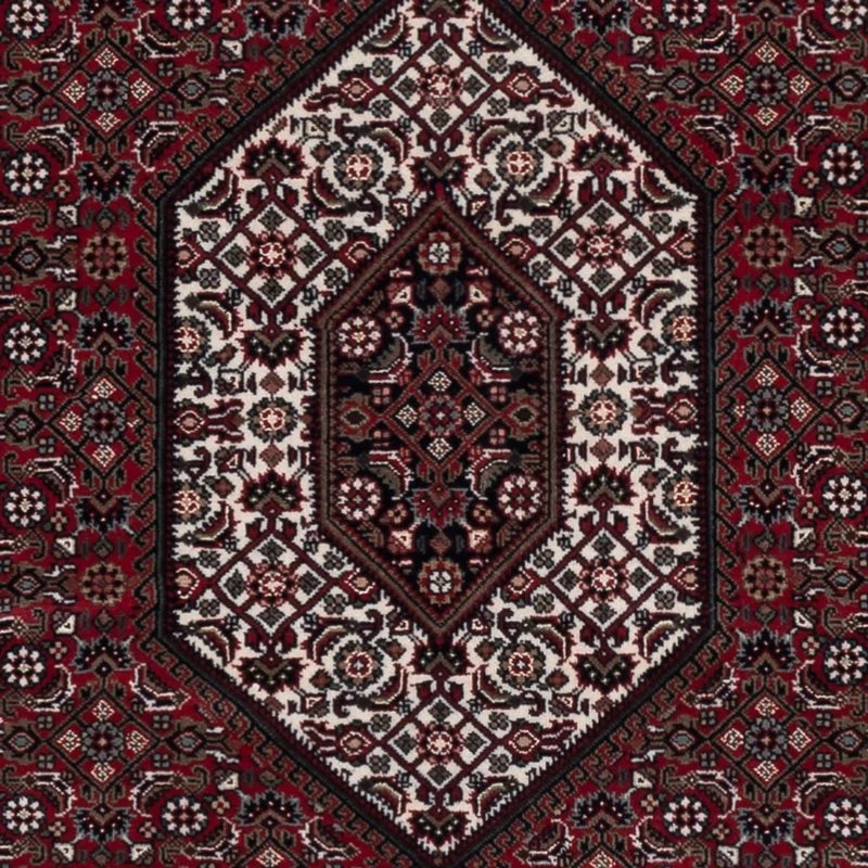 Indo Bidjar Teppich 145x204cm - Orientteppich - dunkelbraun