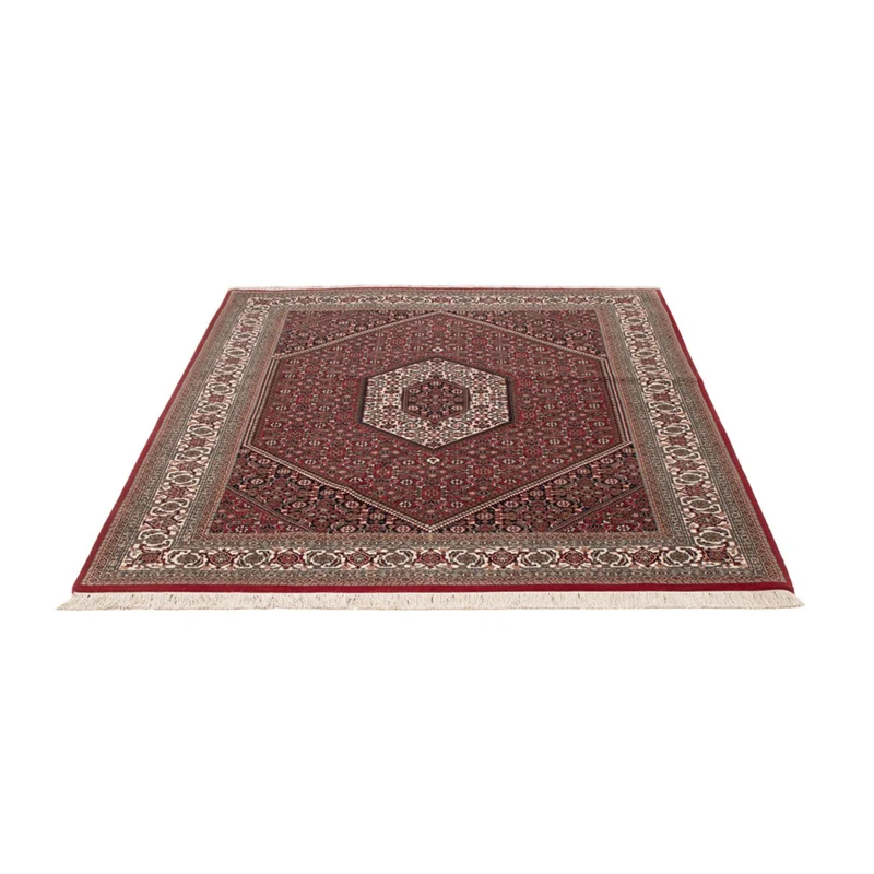 Indo Bidjar Teppich 145x204cm - Orientteppich - dunkelbraun
