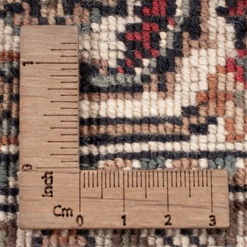 Indo Bidjar Teppich 145x204cm - Orientteppich - dunkelbraun
