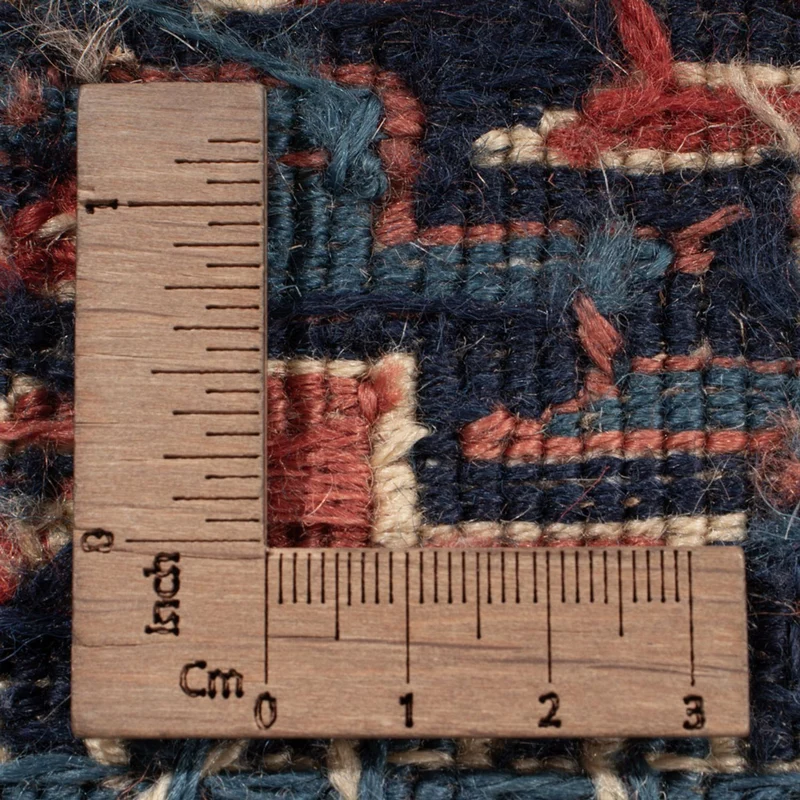Kelim Afghan Teppich 156x223cm - dunkelbeige