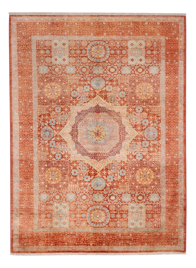 Ariana Teppich 169x231cm - Orientteppich - orange