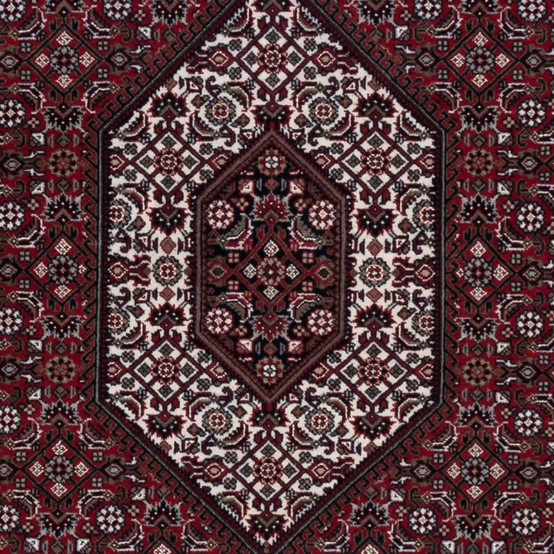 Indo Bidjar Teppich 142x200cm - Orientteppich - dunkelbraun