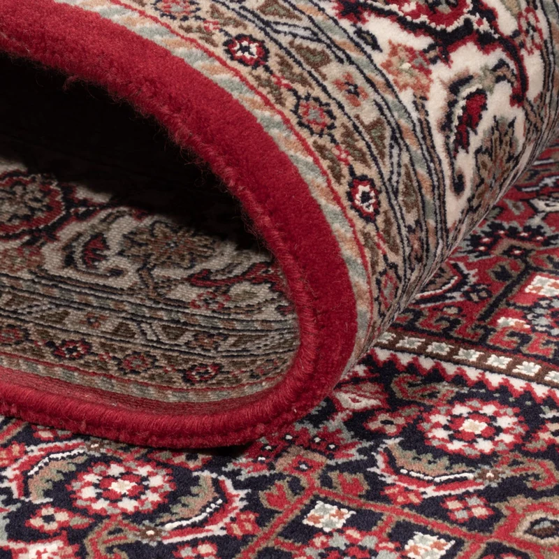 Indo Bidjar Teppich 142x200cm - Orientteppich - dunkelbraun