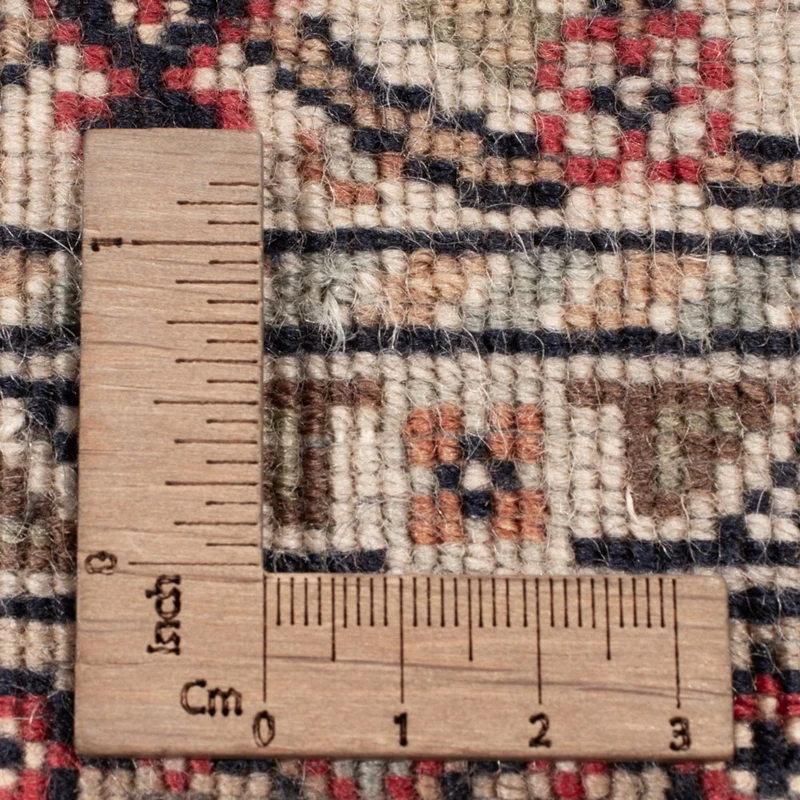 Indo Bidjar Teppich 142x200cm - Orientteppich - dunkelbraun