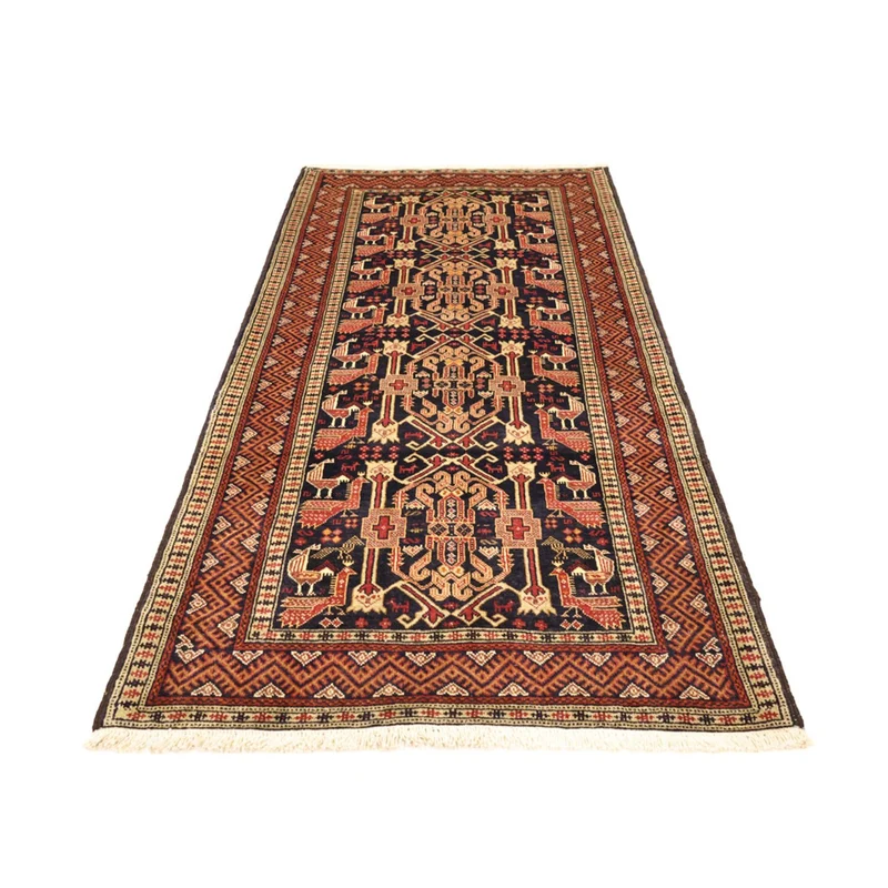 Belutsch Teppich 100x193cm - Orientteppich - terrakotta