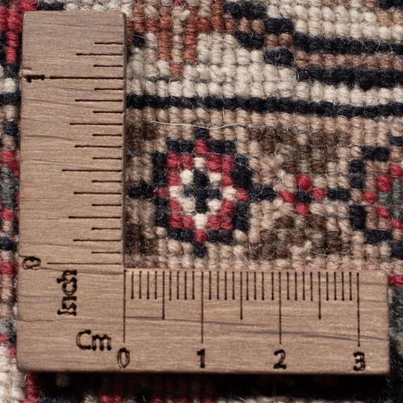 Indo Bidjar Teppich 90x160cm - Orientteppich - dunkelbeige