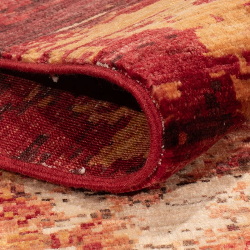 Designer Teppich 156x195cm - mehrfarbig