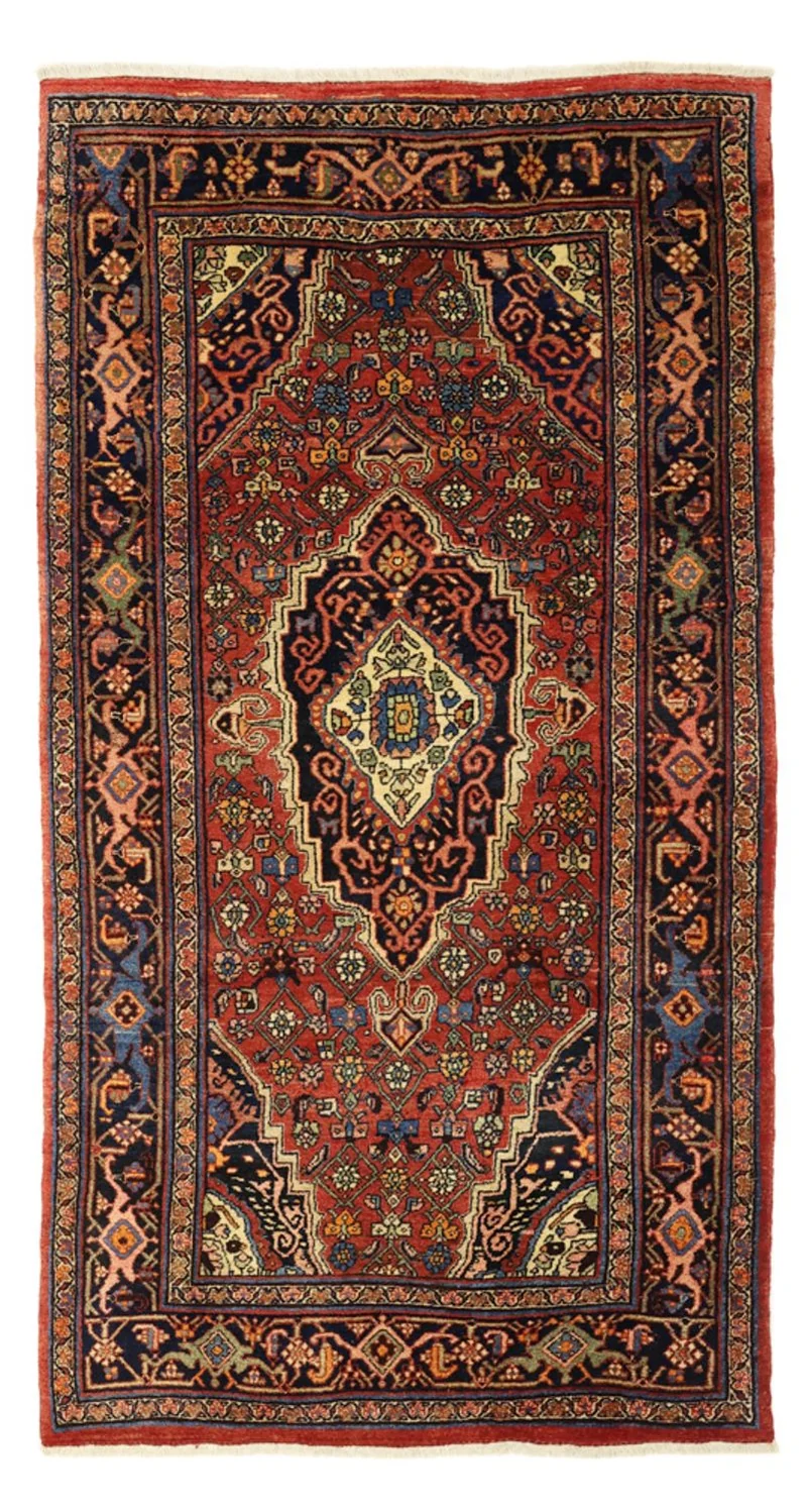Gholtogh Teppich 135x260cm - Perserteppich - terrakotta
