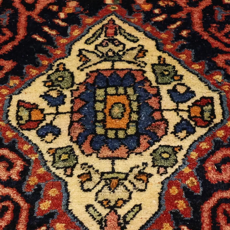 Gholtogh Teppich 135x260cm - Perserteppich - terrakotta