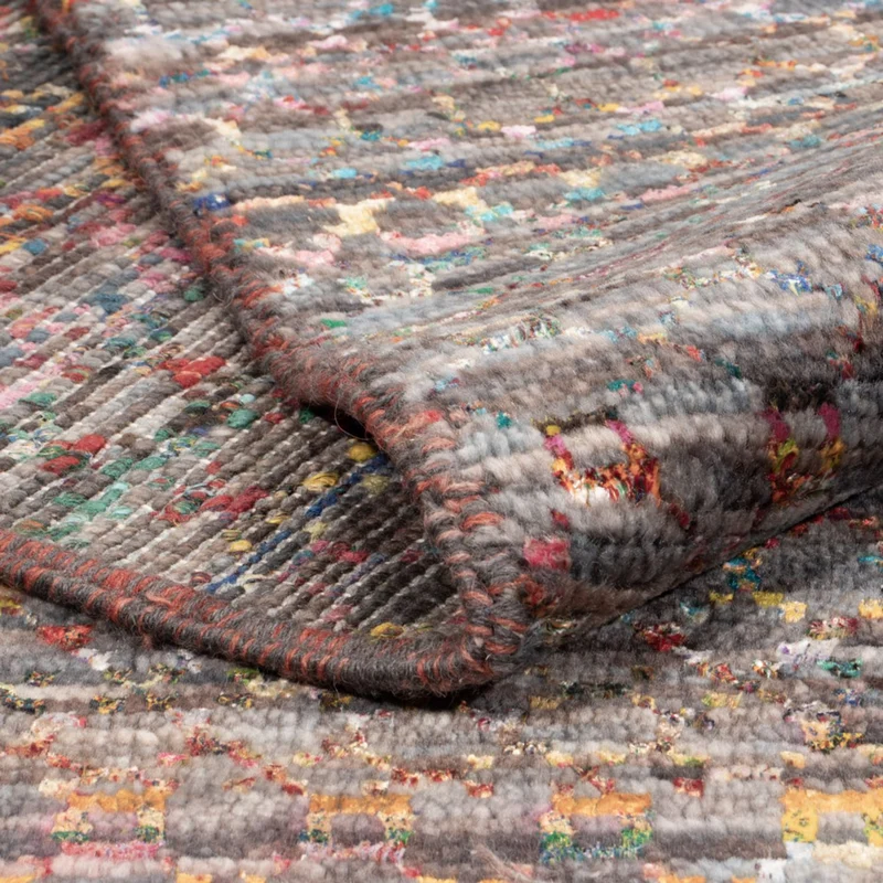 Designer Teppich 249x304cm - dunkelblau