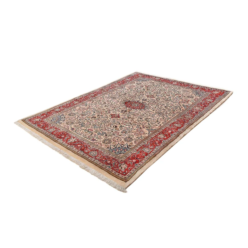 Sarough Teppich 132x205cm - Perserteppich - beige