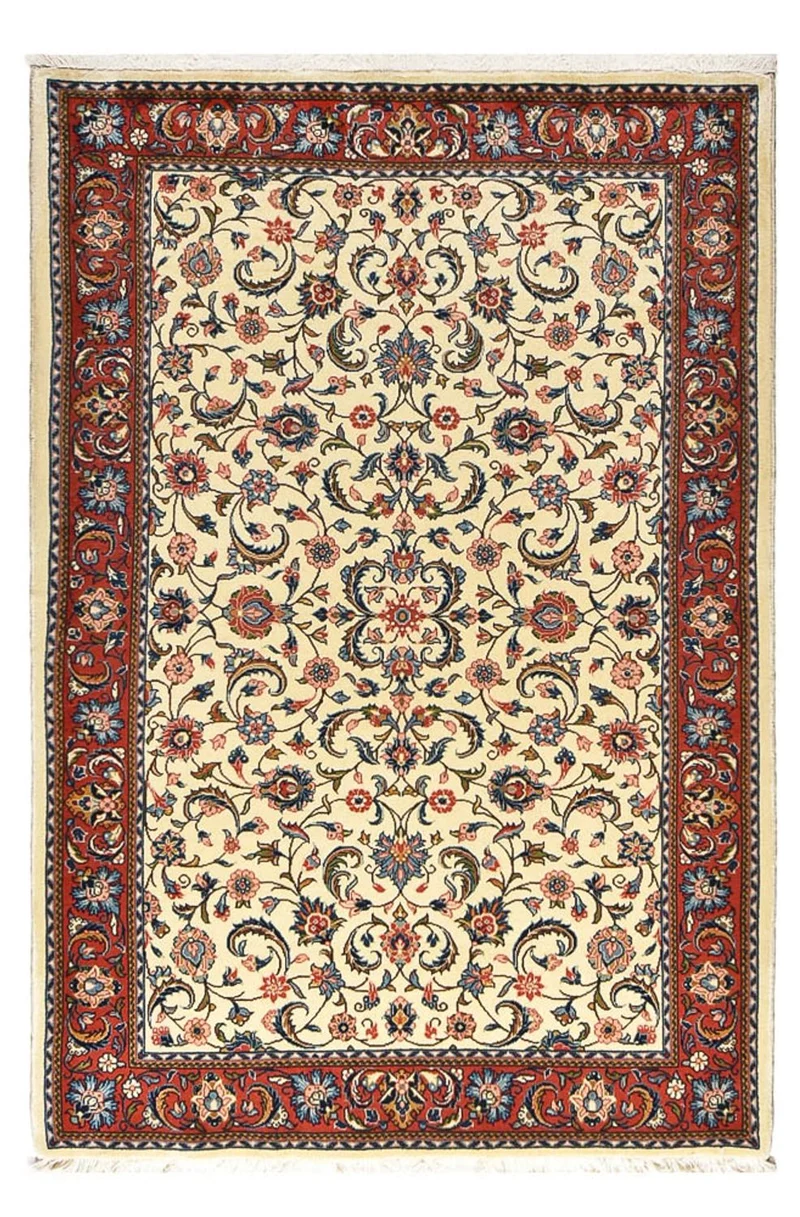 Hamadan Teppich 136x200cm - Perserteppich - mehrfarbig