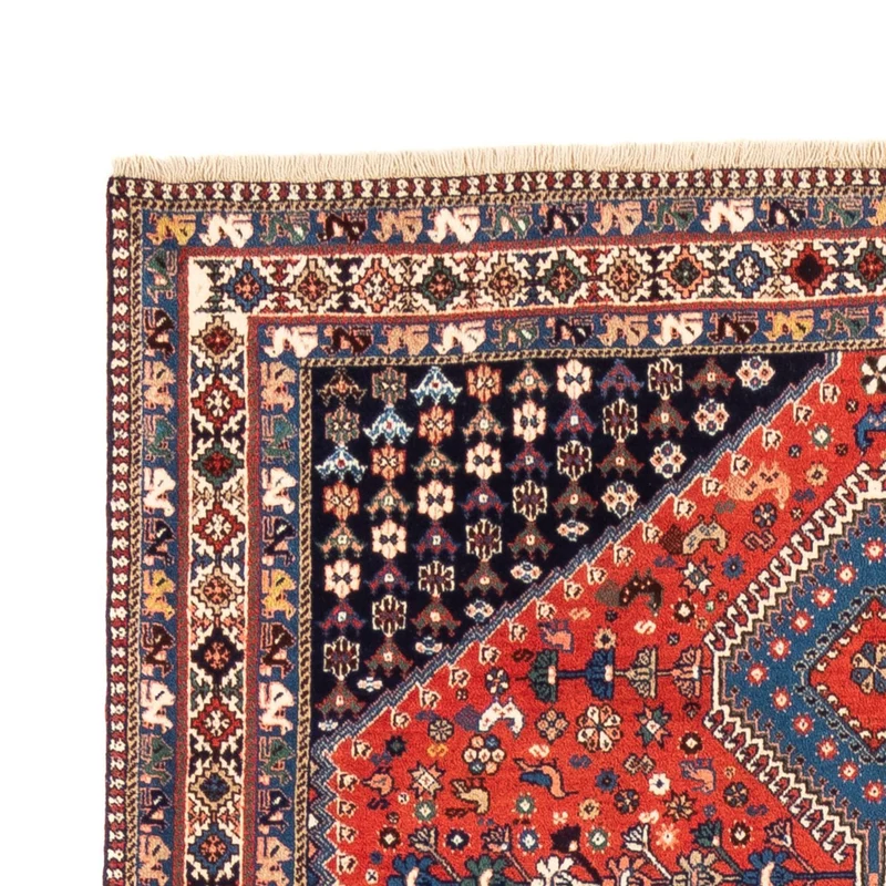 Abadeh Teppich 153x240cm - Perserteppich - rot