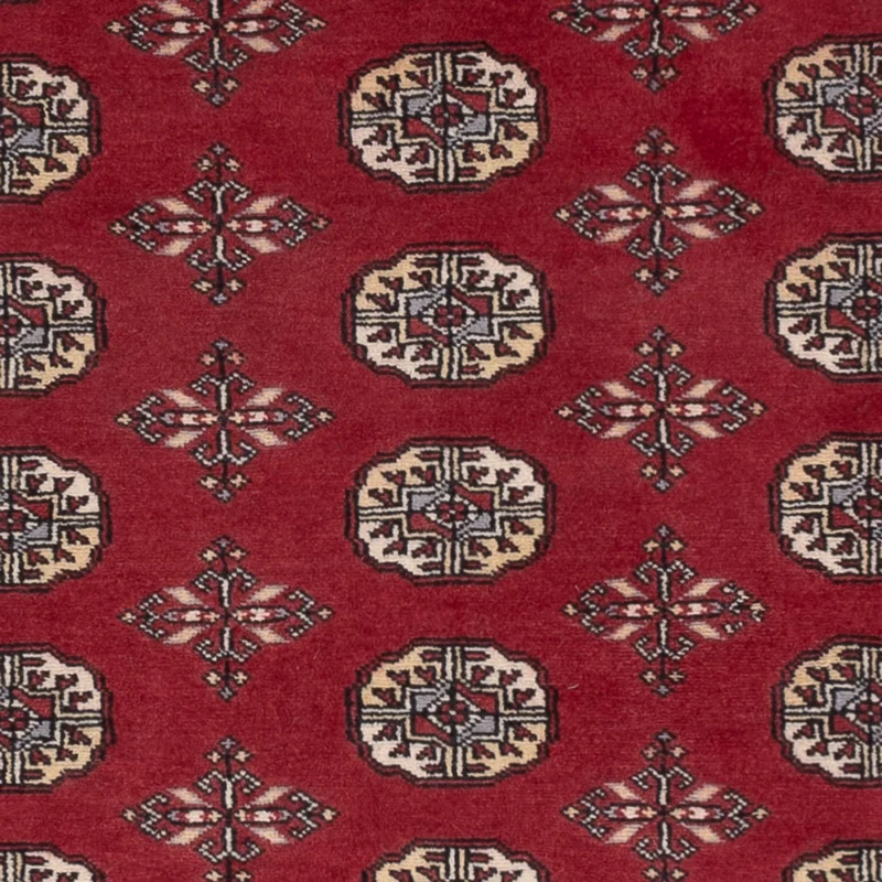Pakistan Teppich 139x197cm - Orientteppich - rot