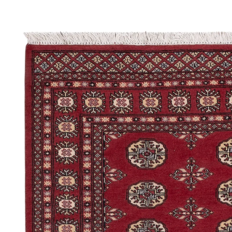 Pakistan Teppich 139x197cm - Orientteppich - rot