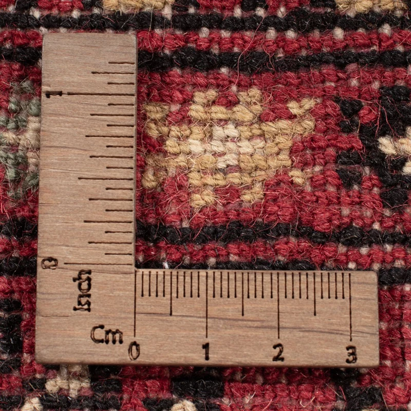 Pakistan Teppich 140x199cm - Orientteppich - rot