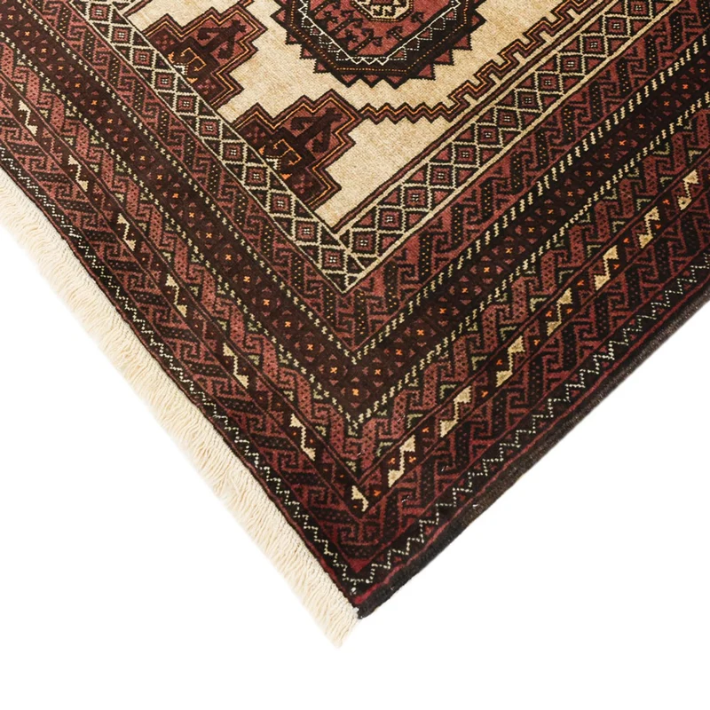Belutsch Teppich 105x189cm - Orientteppich - beige