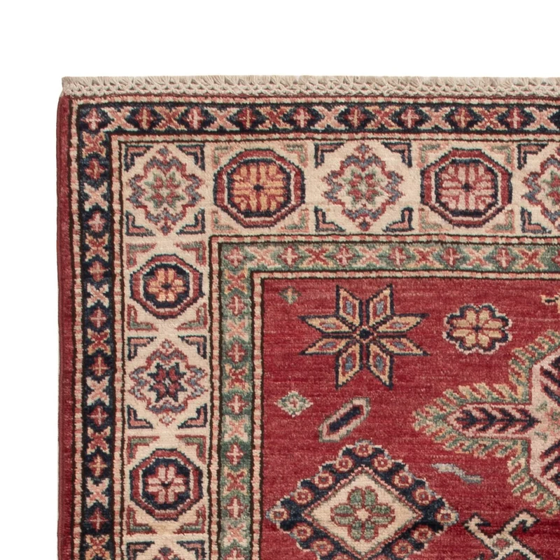 Kazak Teppich 96x150cm - Orientteppich - rot