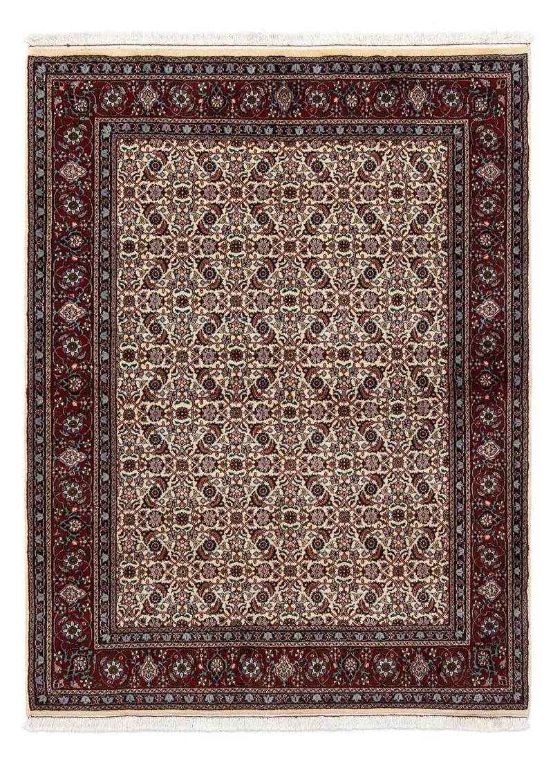 Moud Teppich 147x195cm - Perserteppich - beige