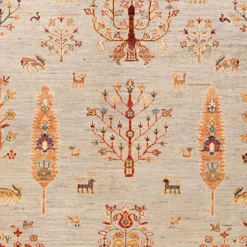 Ziegler Teppich - Ariana - 172 x 237 cm - hellgrau