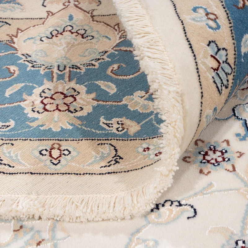 Perserteppich - Nain rund - 200 x 200 cm - creme