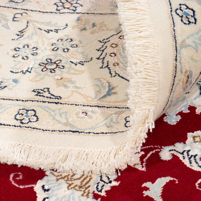 Perserteppich - Nain rund - 200 x 200 cm - rot