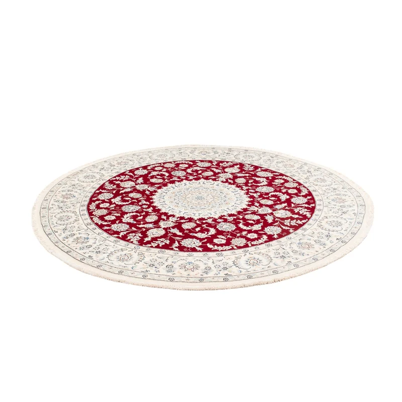 Perserteppich - Nain rund - 200 x 200 cm - rot