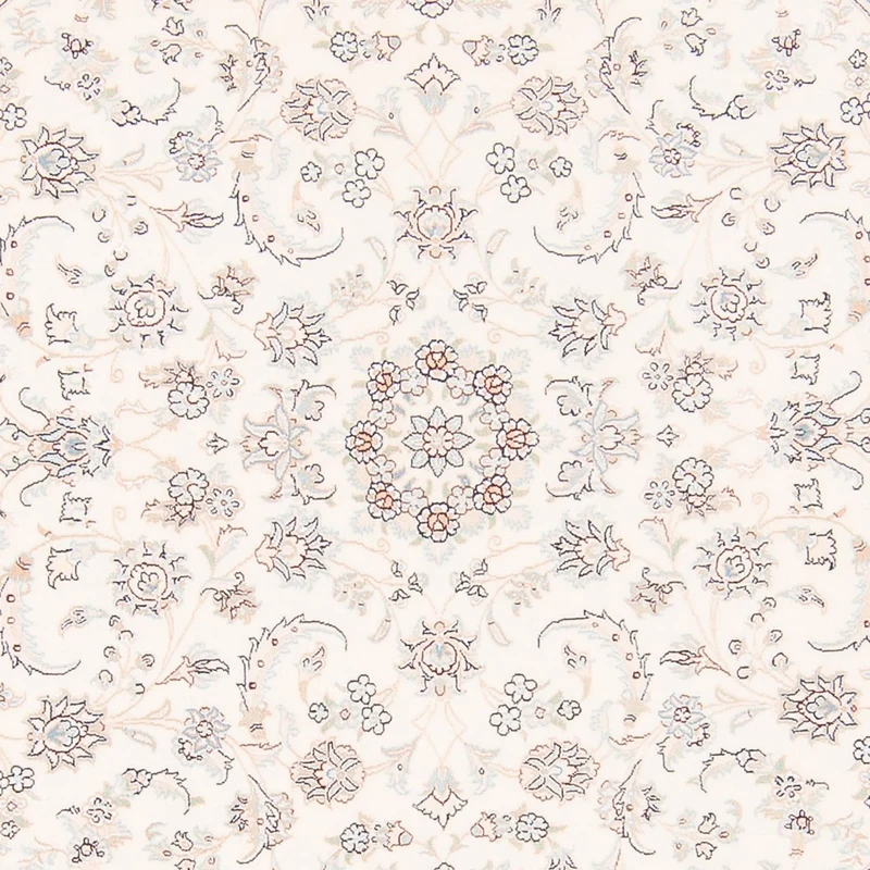 Perserteppich - Nain rund - 200 x 200 cm - creme