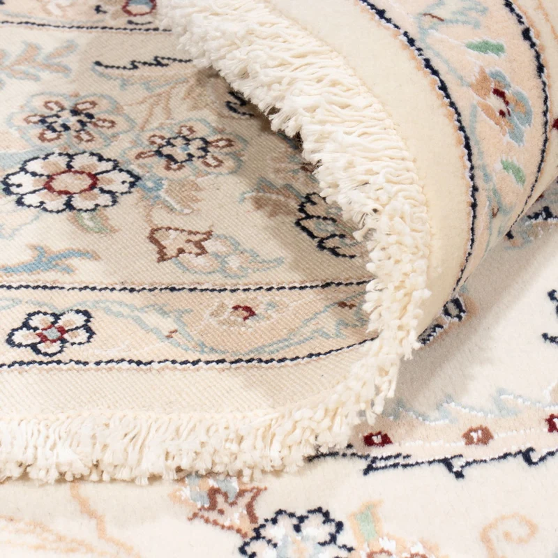 Perserteppich - Nain rund - 200 x 200 cm - creme