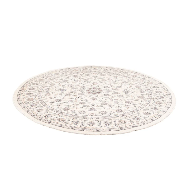 Perserteppich - Nain rund - 200 x 200 cm - creme