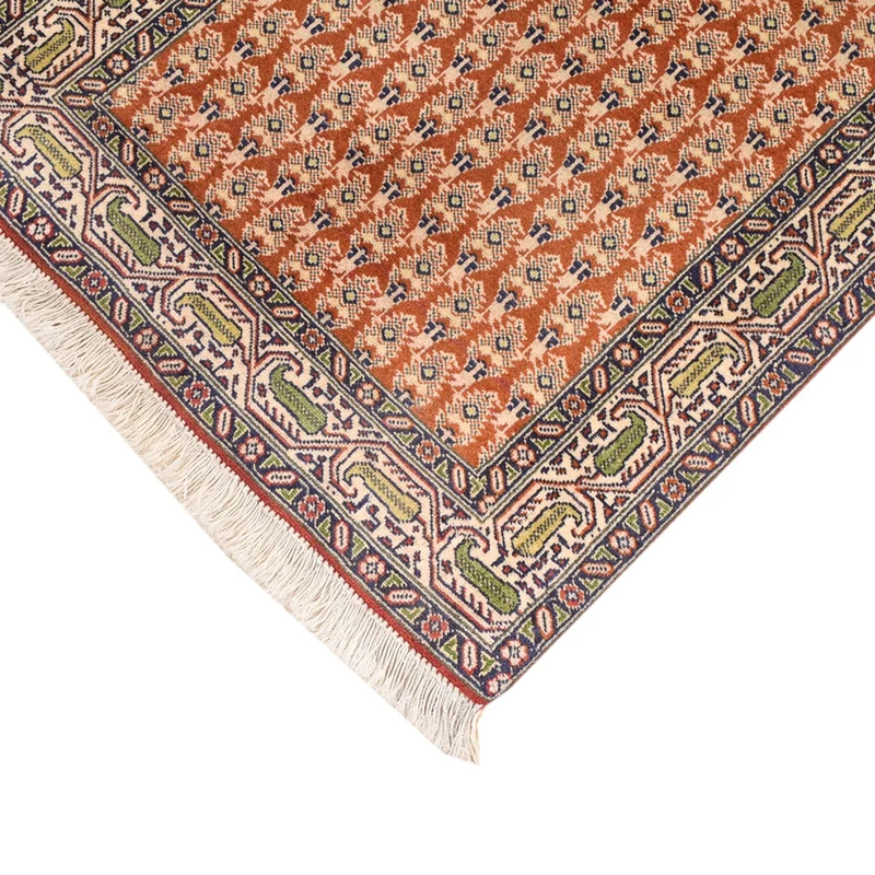 Täbriz - 50 Raj Teppich 63x97cm - Perserteppich - mehrfarbig