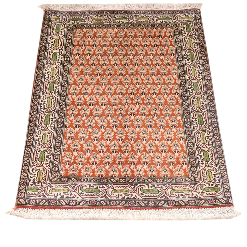 Täbriz - 50 Raj Teppich 63x97cm - Perserteppich - mehrfarbig