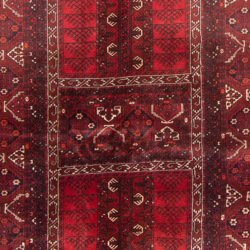 Turkaman Teppich 158x237cm - Orientteppich - rot