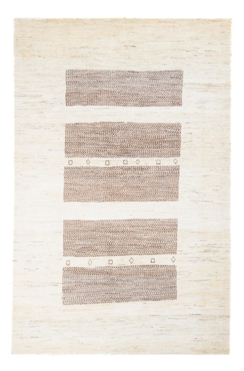 Gabbeh Persisch Teppich 120x180cm - Perserteppich Wollteppich - mehrfarbig