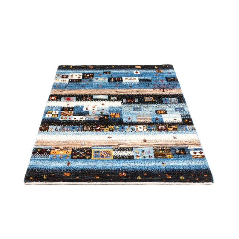 Loribaft Teppich Perser 87x141cm - Orientteppich - mehrfarbig