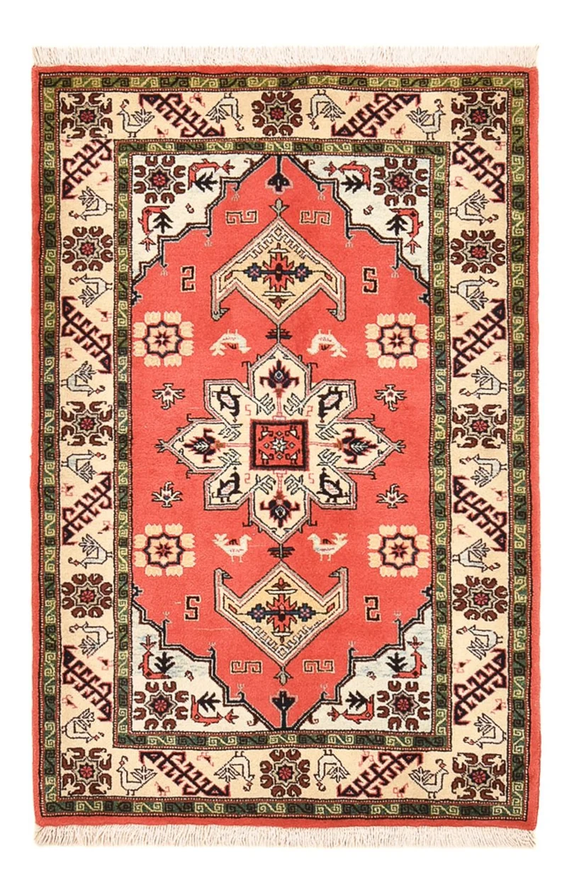 Ardebil Teppich 103x160cm - Perserteppich - rot