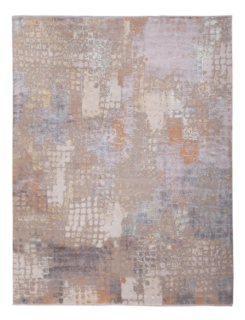 Designer Teppich 242x316cm - mehrfarbig
