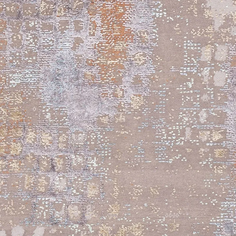 Designer Teppich 242x316cm - mehrfarbig