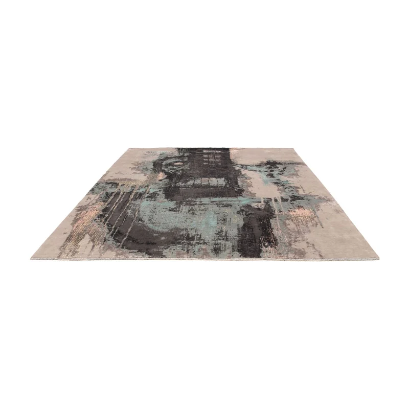 Designer Teppich 243x314cm - mehrfarbig