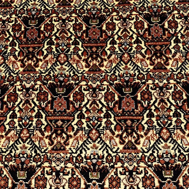 Abadeh Teppich 153x201cm - Perserteppich - dunkelbeige