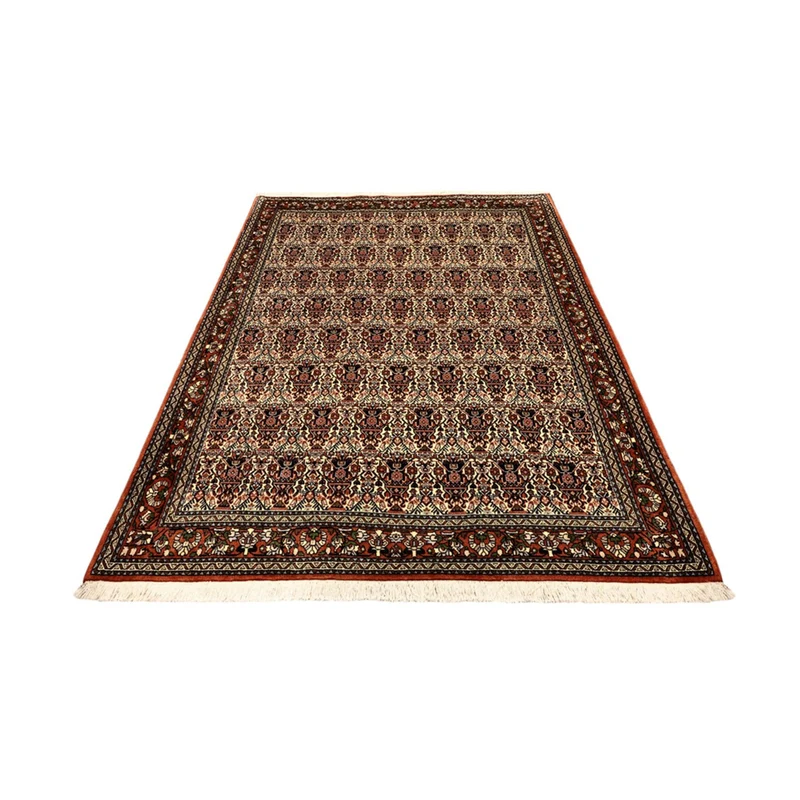 Abadeh Teppich 153x201cm - Perserteppich - dunkelbeige