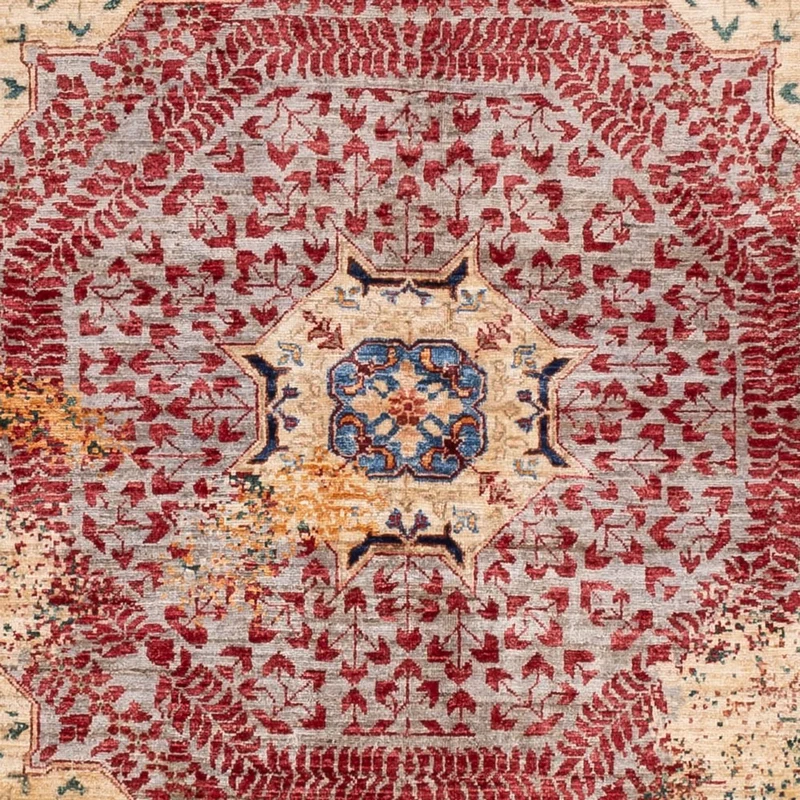 Designer Teppich 169x236cm - mehrfarbig