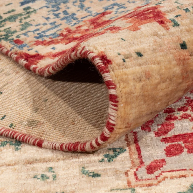 Designer Teppich 169x236cm - mehrfarbig