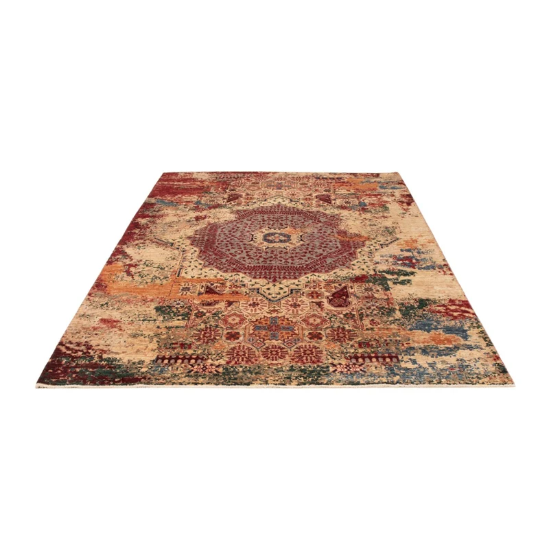 Designer Teppich 169x236cm - mehrfarbig
