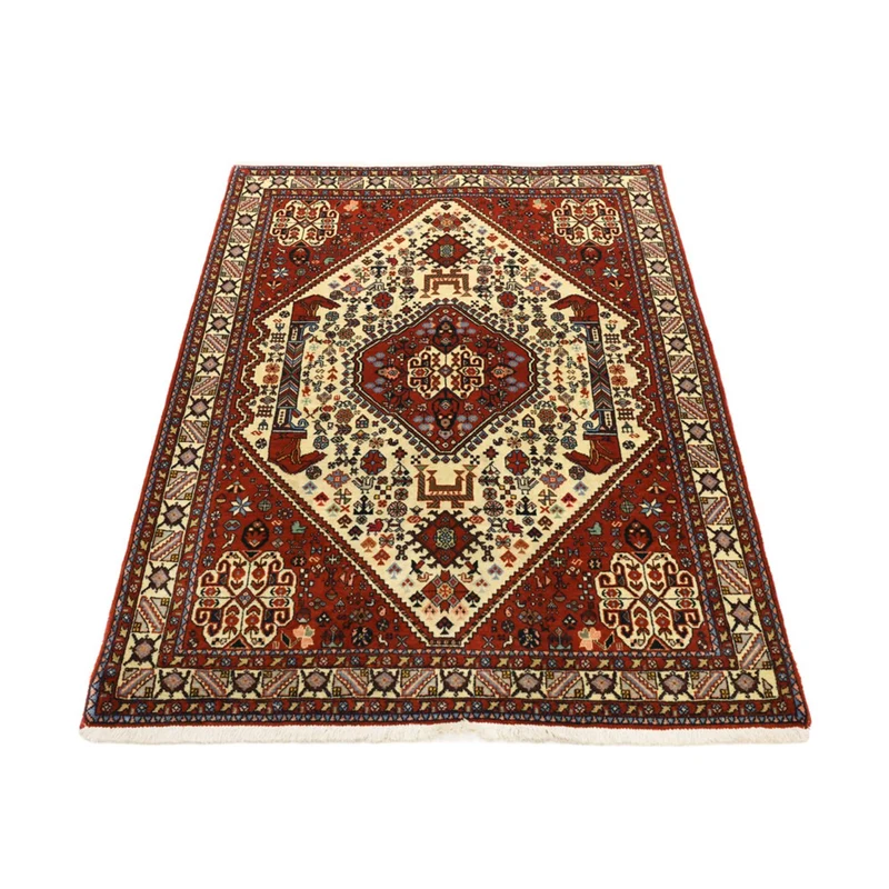 Abadeh Teppich 103x140cm - Perserteppich - creme