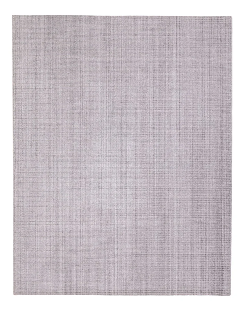 Designer Teppich 244x308cm - hellgrau