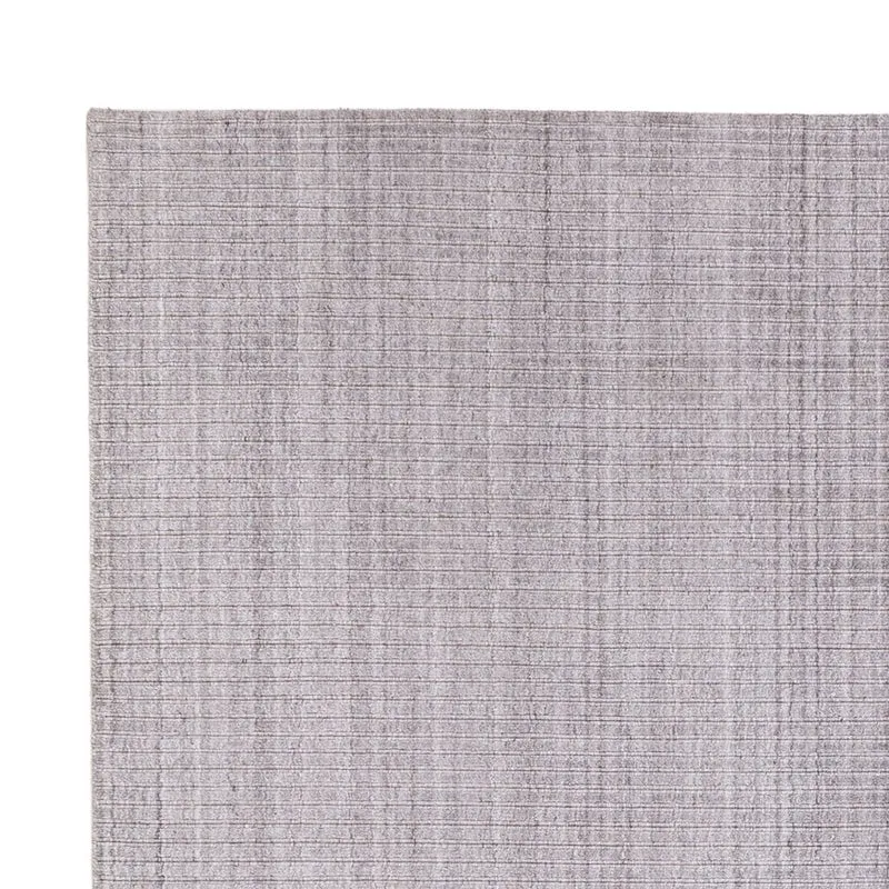 Designer Teppich 244x308cm - hellgrau
