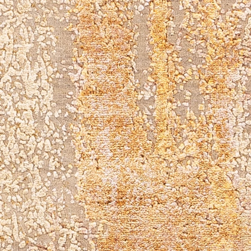 Designer Teppich 76x248cm - hellbeige