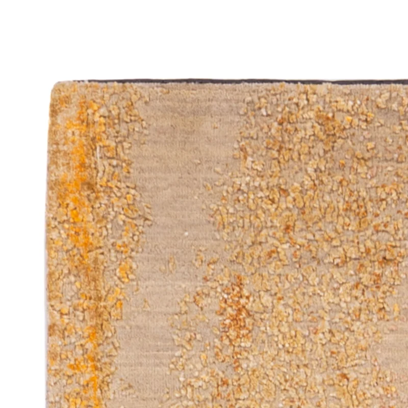 Designer Teppich 76x248cm - hellbeige
